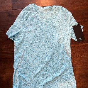 Lululemon Fast and Free shirt Seawheeze edition